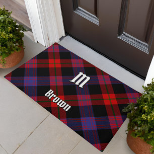 Paillasson Clan Brown Tartan