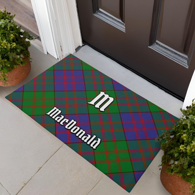 Paillasson Clan MacDonald Tartan Doormat (Créateur téléchargé)