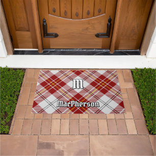 Paillasson Clan MacPherson Robe Rouge tatan mat de porte