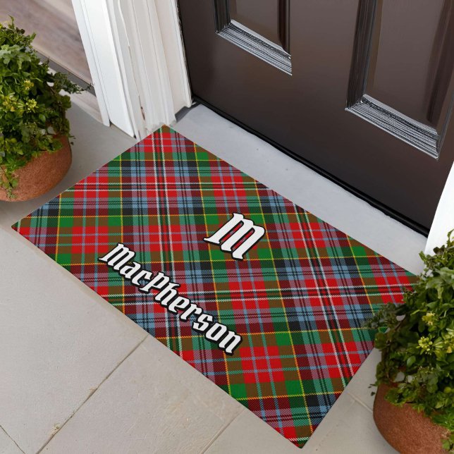 Paillasson Clan MacPherson Tartan Doormat (Créateur téléchargé)