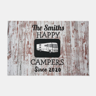 Paillasson Classe A Camper Doormat avec Arrière - plan Barnwo