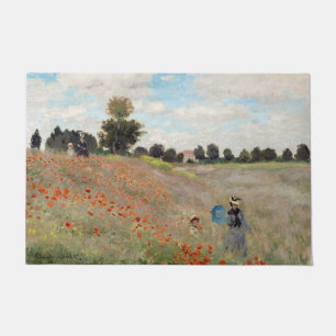 Paillasson Claude Monet - Champ de coquelicots