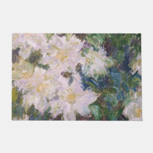 Paillasson Claude Monet - Clematis blanc