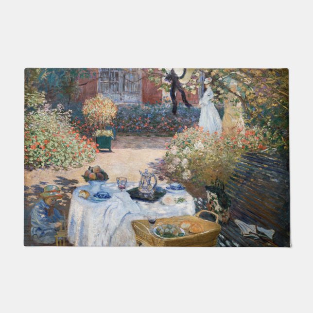 Paillasson Claude Monet - Le déjeuner, panneau décoratif (Devant)