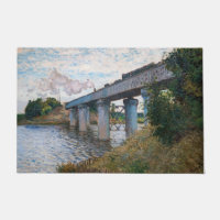 Claude Monet - Le pont ferroviaire à Argenteuil