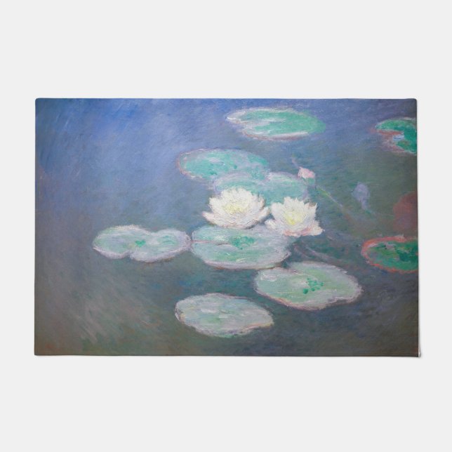 Paillasson Claude Monet - Lys à eau, effet du soir (Devant)