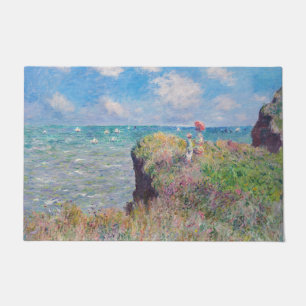 Paillasson Claude Monet - Promenade Cliff à Pourville
