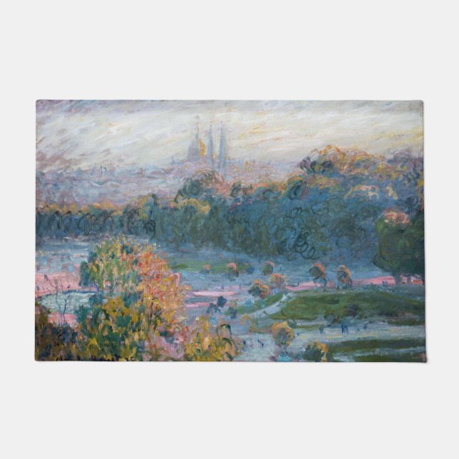 Paillasson Claude Monet - Vue des Tuileries, étude (Devant)