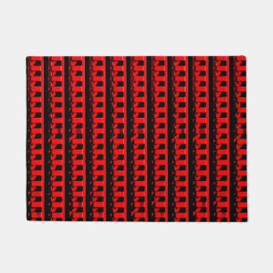 Paillasson Clôture Rouge