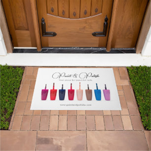 Paillasson Clou Polonais Couleur Ensemble Salon à ongles