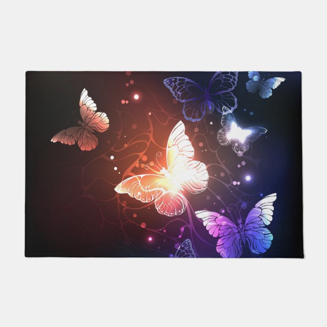 Paillasson Clowing Night Butterflies (Devant)