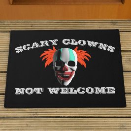 Paillasson Clowns effrayants Pas Bienvenue Amusant Halloween