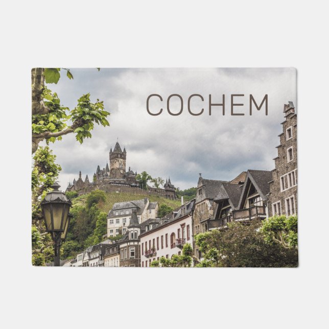 Paillasson Cochem Moselle Panorama Allemagne Souvenir (Devant)