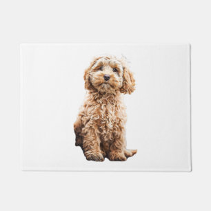Paillasson Cockapo Cavoodle Labradoodle mignon Chien Chien-Ch