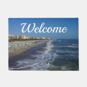 Paillasson Cocoa Beach Coastline Welcome Pormat