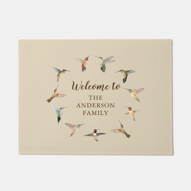 Paillasson Colibri (Devant)