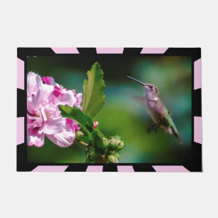 Paillasson Colibri à gorge rubis - Photo originale