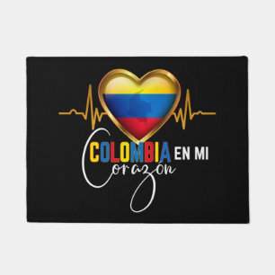 Paillasson Colombia en mi Corazon Colombian Pride