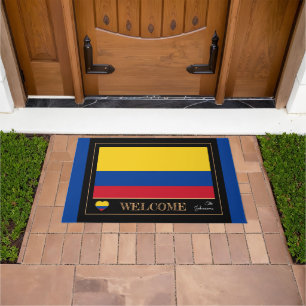 Paillasson Colombie et Colombie - Drapeau de la Colombie / Sp