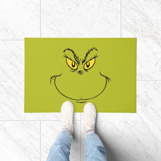 Paillasson Comment le Grinch a volé le visage de Noël (Intérieur)