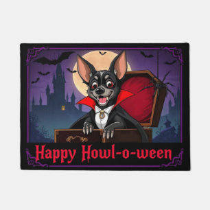Paillasson Compte Xoloitzcuintli Joyeux Hurlement-o-ween