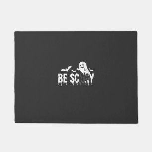 Paillasson Conception de chauve-souris fantôme Halloween effr