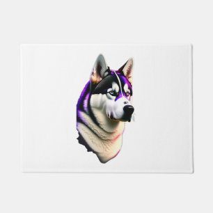 Paillasson Conception de chien Husky