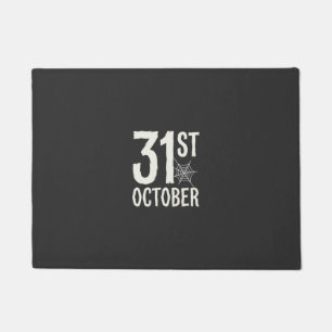 Paillasson Conception de toile d'araignée Halloween du 31 oct