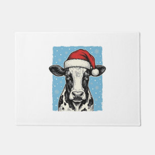 Paillasson Conception de vecteur de chapeau de Père Noël de v