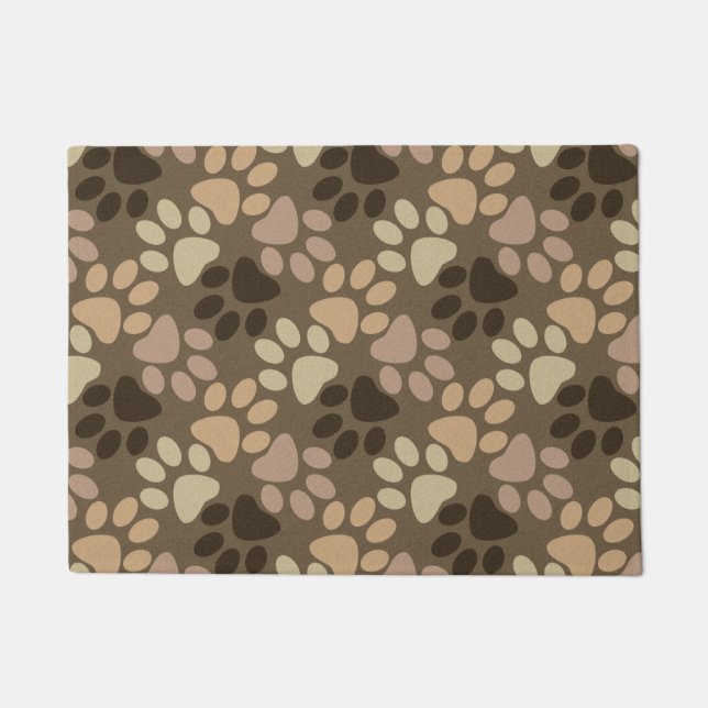 Paillasson Conception d'empreinte de patte (Devant)