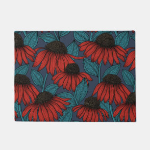 Paillasson Confleurs rouges