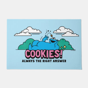 Paillasson Cookie Monster Les cookies sont toujours la bonn