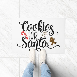 Paillasson Cookies pour Père Noël Fun Christmas