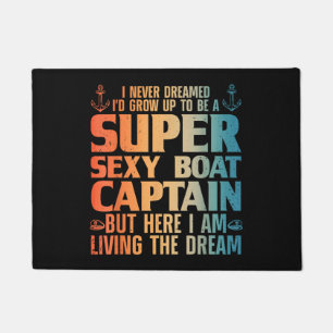 Paillasson Cool Bateau Capitaine Pour Hommes Femmes Voilier P