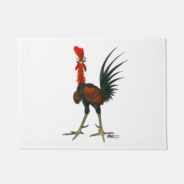 Paillasson Coq fou (Devant)