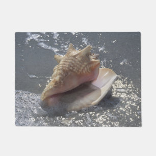 Paillasson Coquillage sur l'île de la plage   Sanibel, la