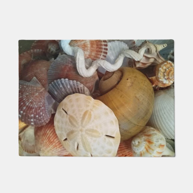 Paillasson Coquillages Sable Dollar Plage Thème (Devant)