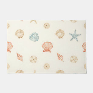 Paillasson Coquilles délicates motif sans couture