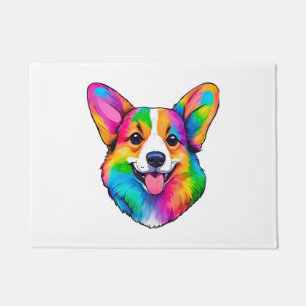 Paillasson Corgi couleur