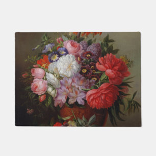 Paillasson Cornelis Johannes van Hulsteijn Vase avec Fleurs