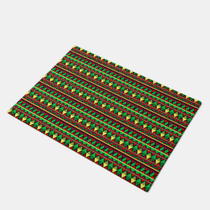 Paillasson Correspondance Kwanzaa Jaune Rouge Vert Noir