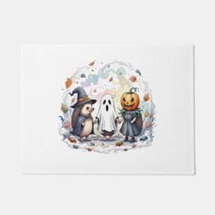 Paillasson Costume de hérissons mignons d'Halloween