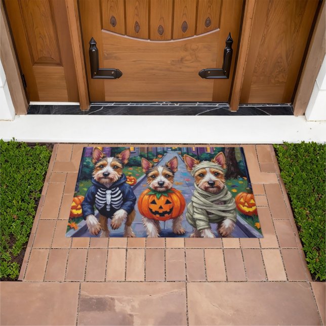 Paillasson Costume d'Halloween de Biewer Terrier Trick ou Tri (De plein air)