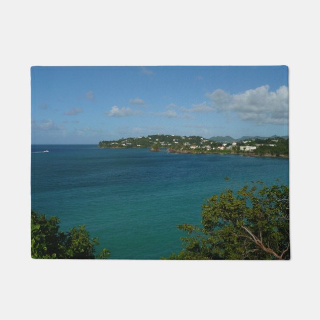 Paillasson Côte de Sainte-Lucie - Caraïbes Photo de vacances (Devant)