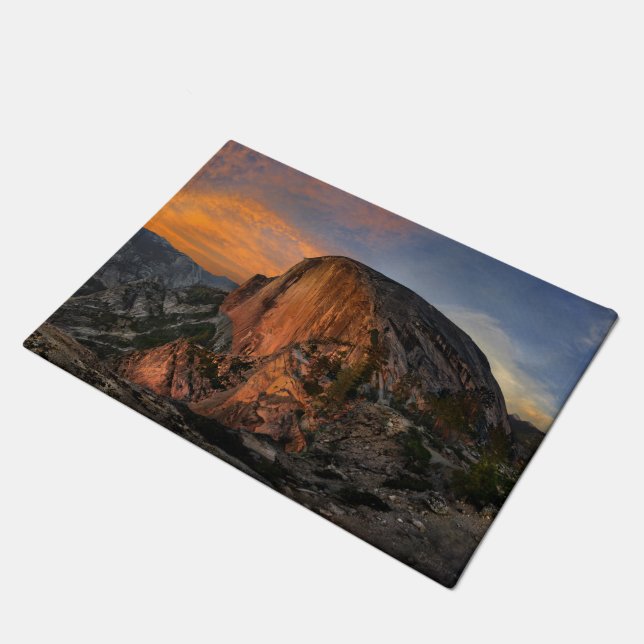 Paillasson Coucher de soleil à demi-dôme - Yosemite (Incliné)