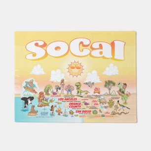 Paillasson Coucher de soleil SoCal