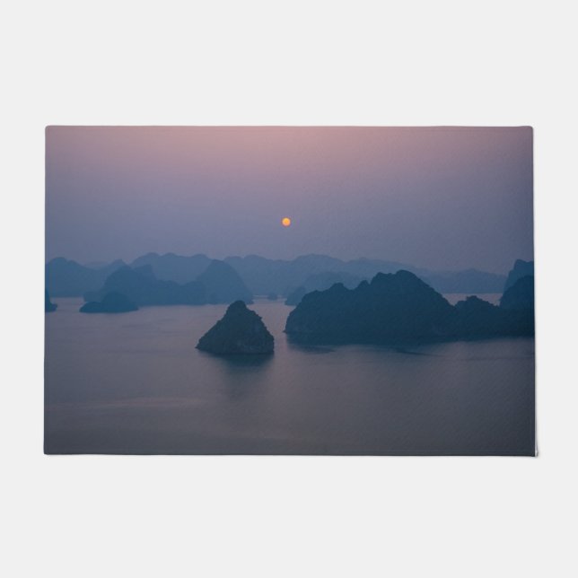 Paillasson Coucher de soleil sur Halong Bay - Vietnam, Asie (Devant)