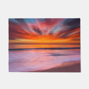 Paillasson Coucher de soleil Tamarack Beach   Carlsbad, CA