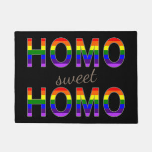 Paillasson Couleurs homos douces homos gaies drôles