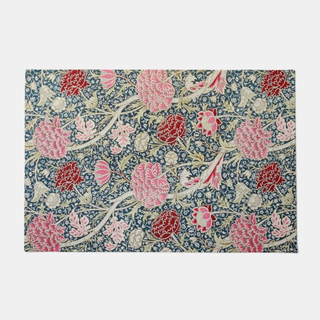 Paillasson Cray Motif (par William Morris) (Devant)